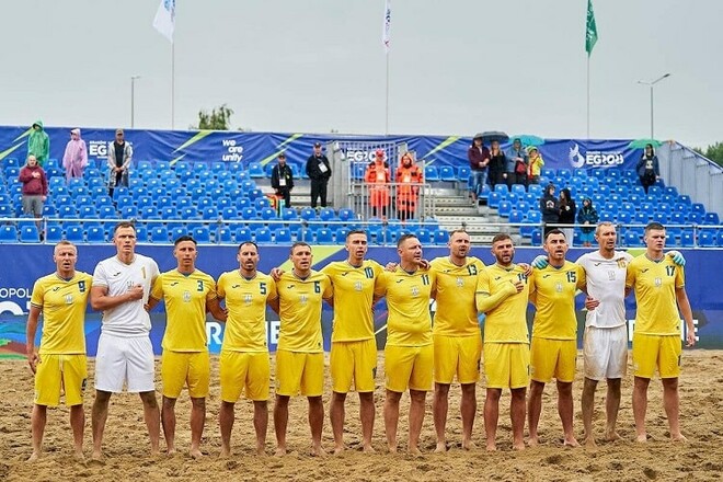 Пляжный футбол. Украина проиграла Швейцарии, но шансы на полуфинал хорошие