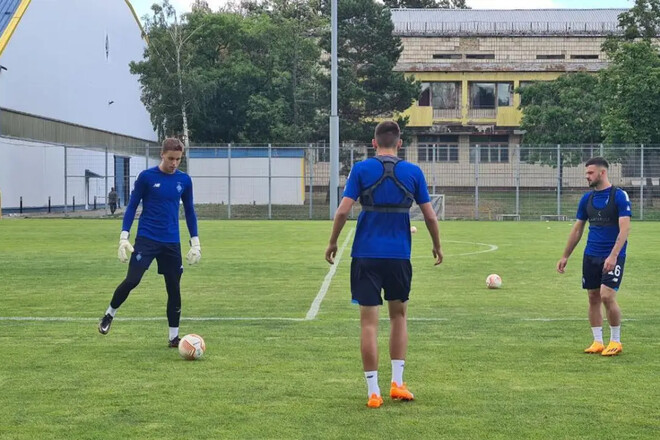 ВІДЕО. 17-річний син Григорія Суркіса тренується із першою командою Динамо