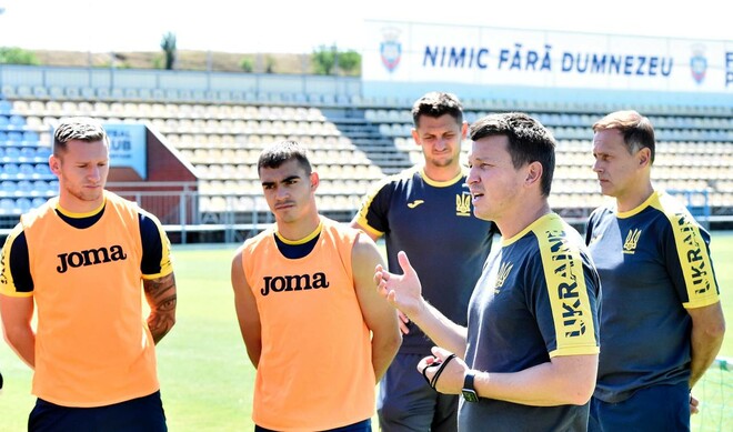 ФОТО. Молодежная сборная Украины с Мудриком готовится к матчу с Францией