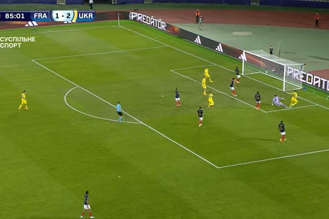 Бондаренко забив важливий гол у ворота Франції на 86-й хвилині