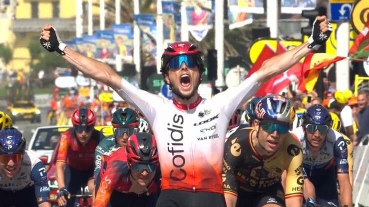 Тур де Франс. Лафей виграв другий етап