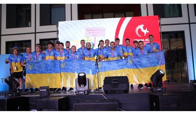 Украинские студенты взяли бронзу чемпионата Европы по футболу среди вузов