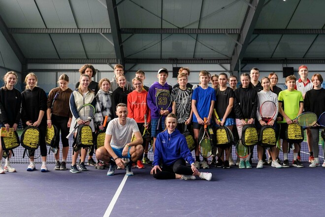 Світоліна та Стаховський організують в Україні серію дитячих турнірів U-14