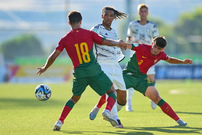 Евро-2023 U-19. Италия потерпела сокрушительное фиаско в игре с Португалией