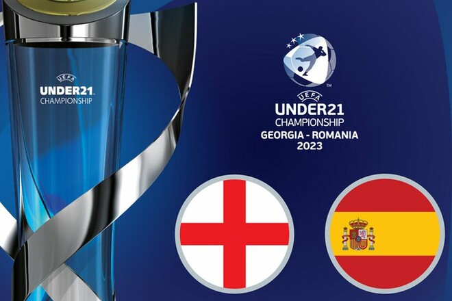 Названы стартовые составы на финал Евро-2023 U-21 между Англией и Испанией