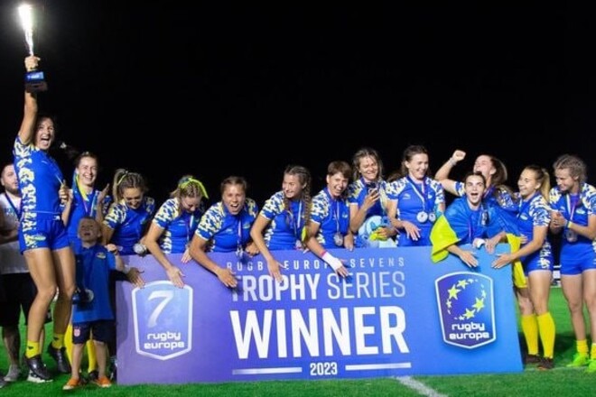 Женская сборная Украины – чемпион Европы по регби-7 второго дивизиона