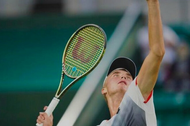 17-летний украинский теннисист завершил выступления на юниорском Уимблдоне