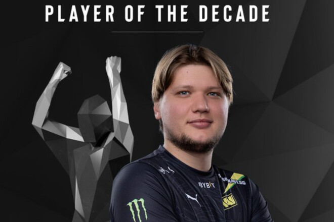 Украинец s1mple признан лучшим игроком десятилетия в CS:GO