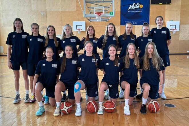 Женская сборная Украины U-16 начала подготовку к Евробаскету-2023