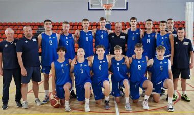 Мужская сборная Украины U-16 готовится к чемпионату Европы