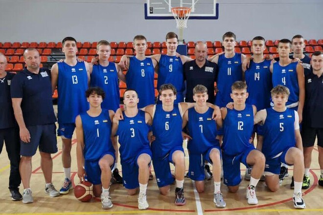 Чоловіча збірна України U-16 готується до чемпіонату Європи