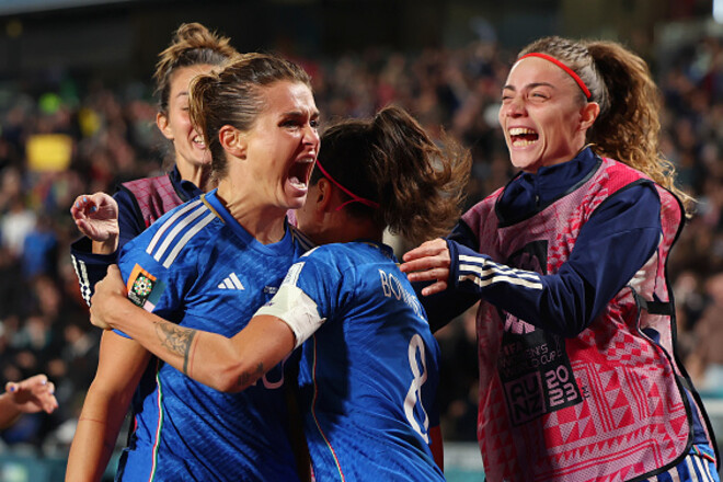 Збірна Італії вирвала перемогу у Аргентини на старті жіночого ЧС-2023