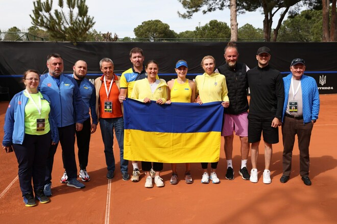 Стало відомо, де збірна України з тенісу прийме команду Нідерландів