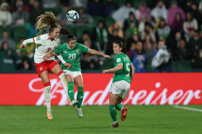 ВИДЕО. Канада обыграла Ирландию и возглавила группу на женском ЧМ