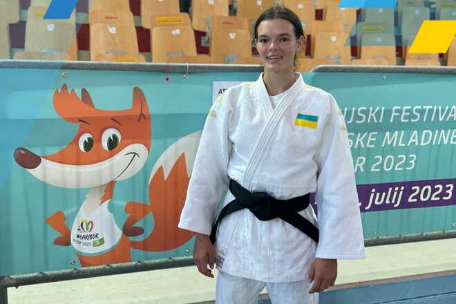 Юна дзюдоїстка принесла Україні бронзову медаль на ЄЮОФ-2023