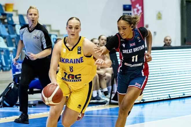 Женская сборная U20 стартовала на Евробаскете с поражения от Великобритании