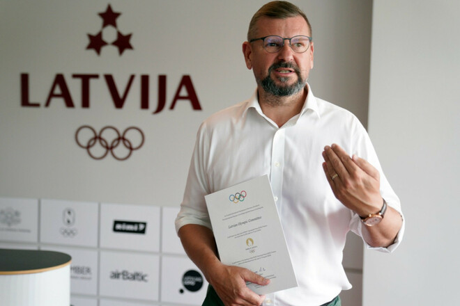 Новий голова НОК Латвії виступив проти допуску росії до Олімпіади