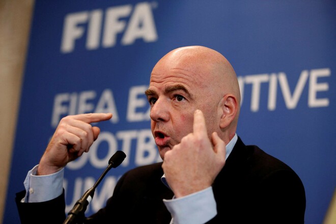 Президент ФІФА: «Пропоную припинити вогонь між Україною та рф на місяць»