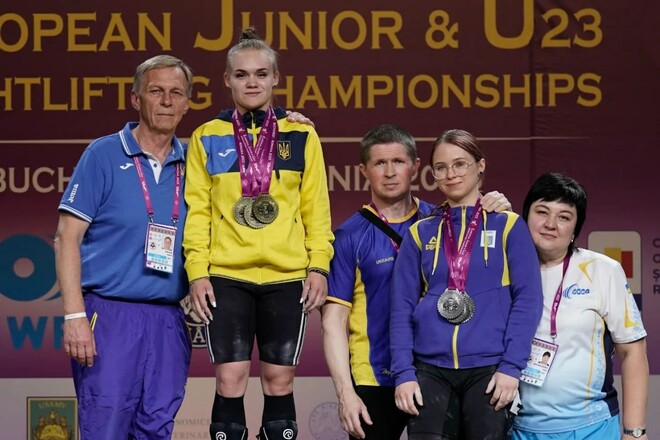 Сборная Украины взяла 34 медали на молодежном ЧЕ-2023 по тяжелой атлетике