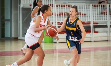 Женская сборная U-16 одержала первую победу на Евробаскете