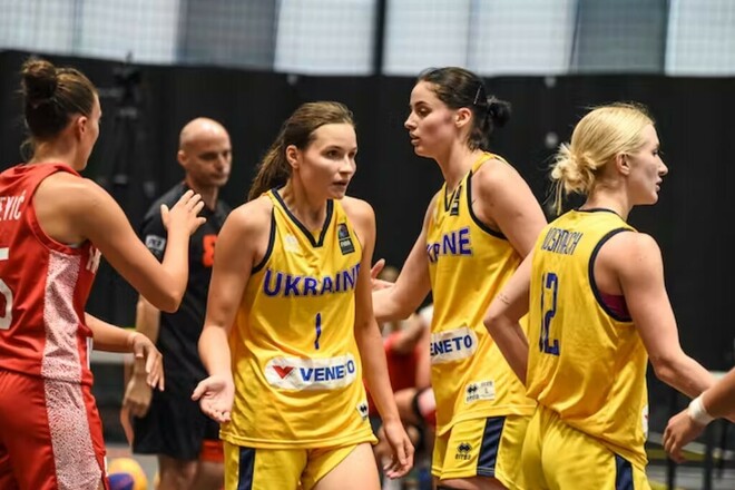 Женская сборная Украины U-23 выиграла этап Лиги наций по баскетболу 3x3