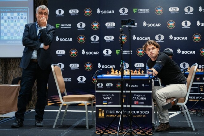 Іванчук знову програв Карлсену й вибув із КС. Анна Музичук зіграє тай-брейк