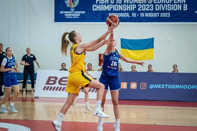 Збірна України U-16 поступилася Естонії на чемпіонаті Європи