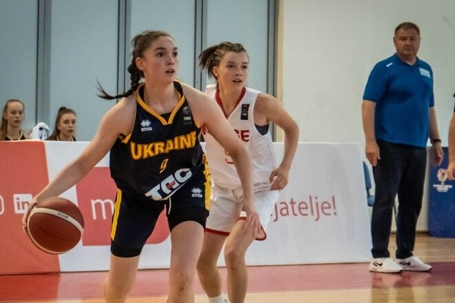 Жіноча збірна України поступилася Словаччині на чемпіонаті Європи U-16
