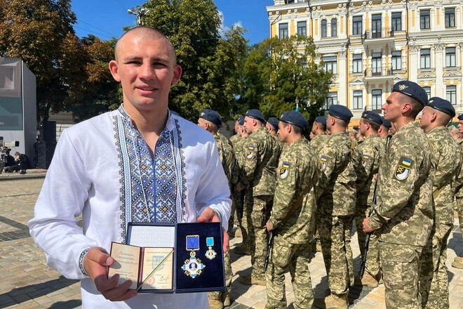 Хижняк получил государственный орден по случаю Дня Независимости Украины