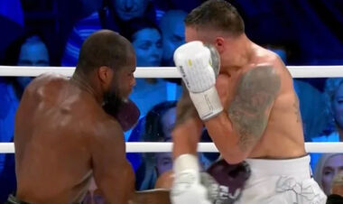 ДЮБУА: «Это должен быть нокаут. Я попал Усику в живот. Это была заготовка»