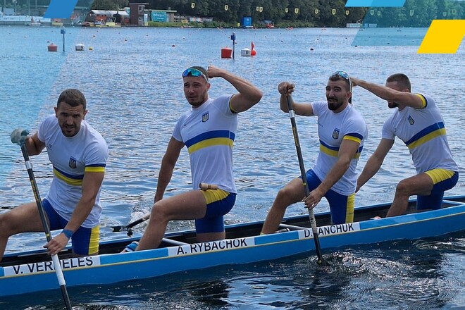 Украинская каноэ-четверка взяла бронзу на чемпионате мира 2023 по гребле