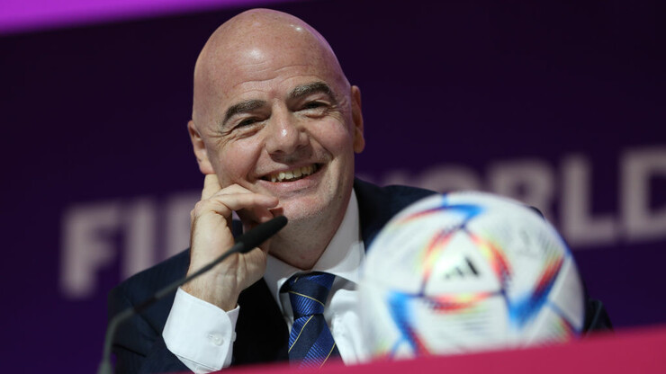 Another mess.  Infantino explained why Iran cannot be kicked out of the 2022 World Cup