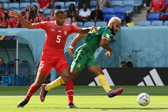 Швейцария – Камерун – 1:0. Гол Эмболо, ассист Шакири. Видео голов и обзор