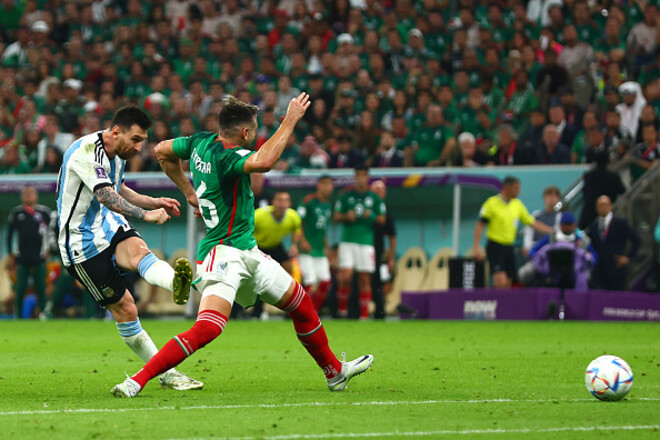 Назван лучший игрок матча Аргентины против Мексики на чемпионате мира