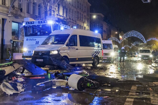 У Брюсселі почалися масові заворушення після поразки Бельгії від Марокко