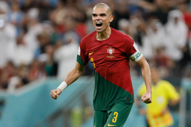 Pepe ustanovil rekord sbornoy Portugalii v matche s Urugvayem