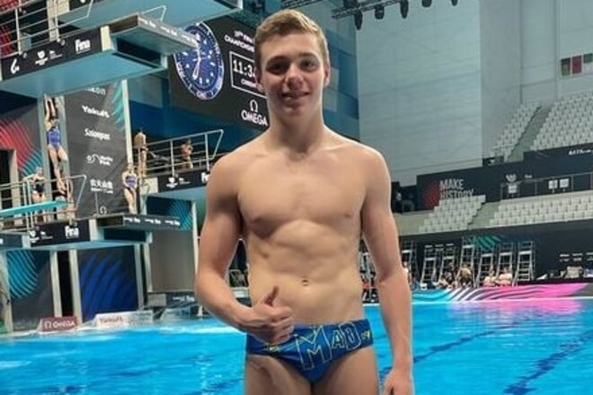 Кирило Болюх – чемпіон світу зі стрибків у воду серед юніорів