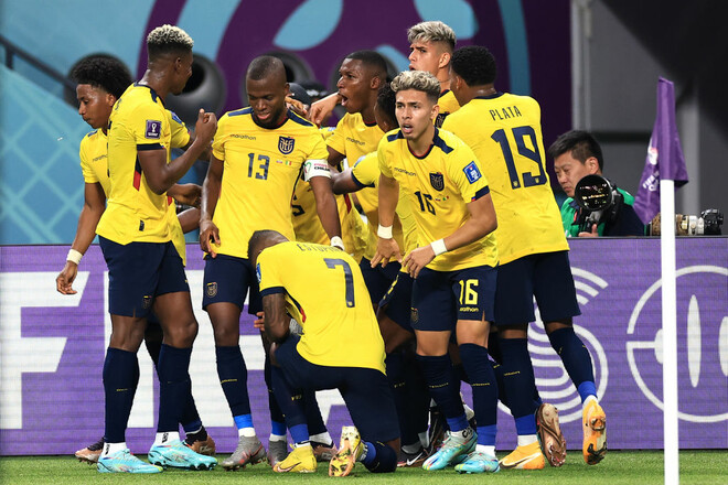 ВИДЕО. Эквадор забил Сенегалу и временно вышел на 2-е место в группе