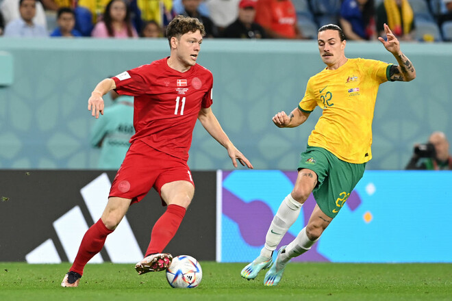 Австралия – Дания – 1:0. Текстовая трансляция матча