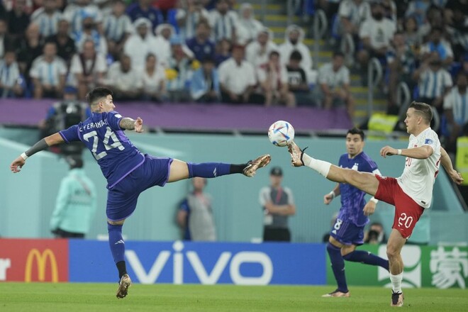 ФОТО. Как Польша удержала нужный результат в матче с Аргентиной