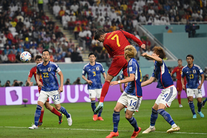 ВИДЕО. Как Мората открыл счет для Испании в матче против Японии