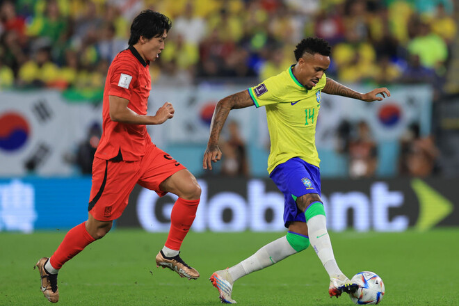 Бразилия – Южная Корея – 4:1. Видео голов и обзор матча