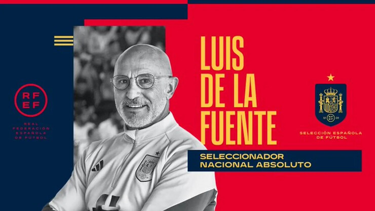 OFFICIALLY.  The Spanish national team has a new coach