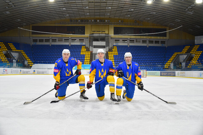 Сборная Украины по хоккею представила новую форму