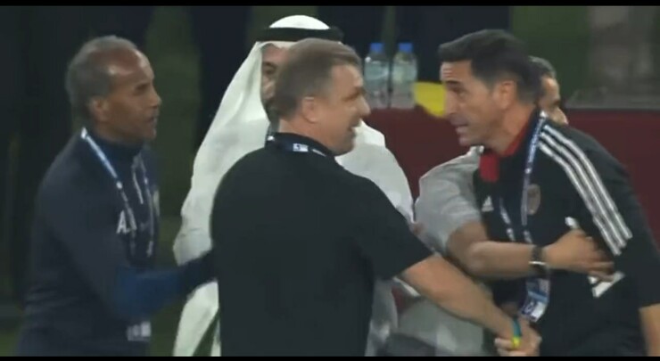 VIDEO.  Rebrov almost quarreled with the opponent’s coach after the League Cup match