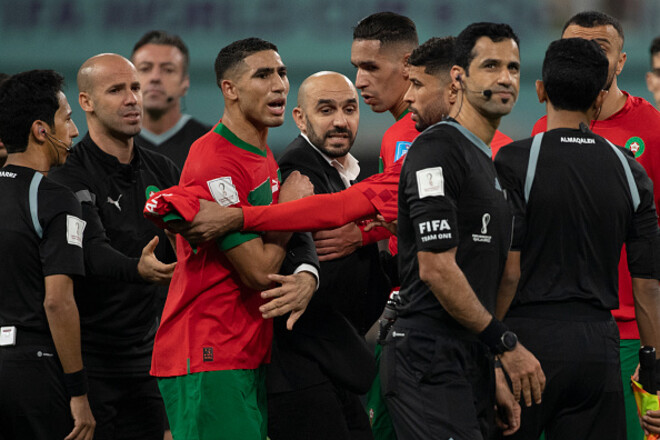 Скандал. Защитник Марокко оскорбил президента ФИФА Инфантино