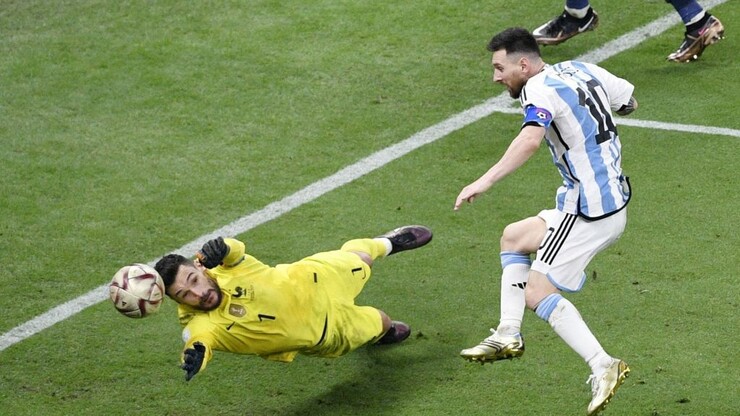 It is allowed?  There were 13 Argentines on the pitch during Messi’s 3rd goal against the French