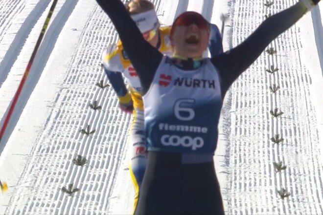 Тур де Ски. Хенниг выиграла масс-старт в Валь ди Фьемме