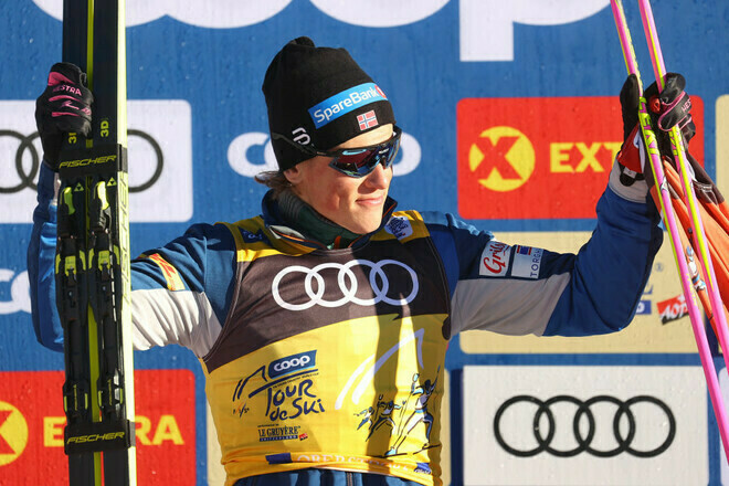 Йоханнес Клэбо – трехкратный победитель Тур де Ски