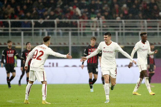 Суперкамбэк! Рома отыграла два мяча в концовке игры против Милана